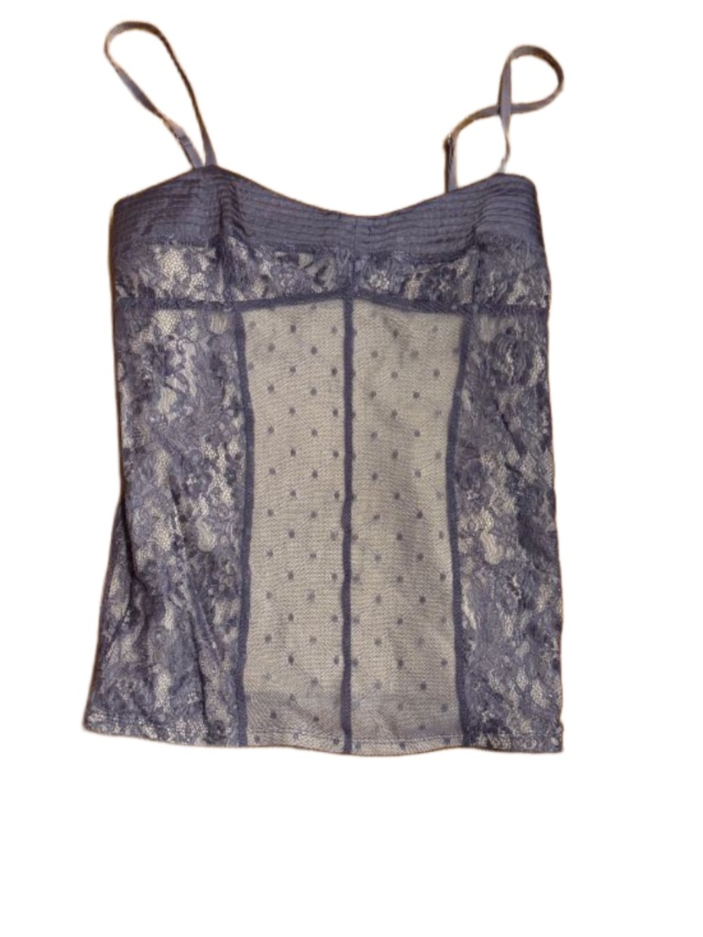 NWOT Rare Vintage Victorias Secret Moda Intl lace corset style cami top L